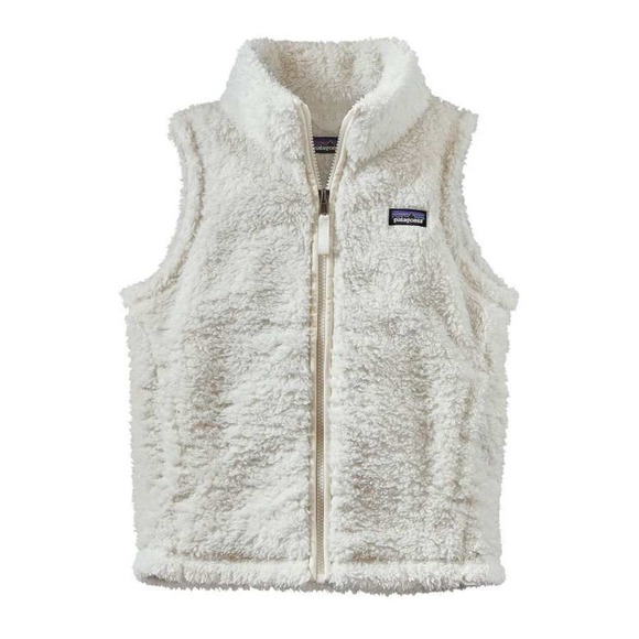 Patagonia Other - Patagonia Girls' Los Gatos Fleece Zip Vest White Size Medium 10 H14370